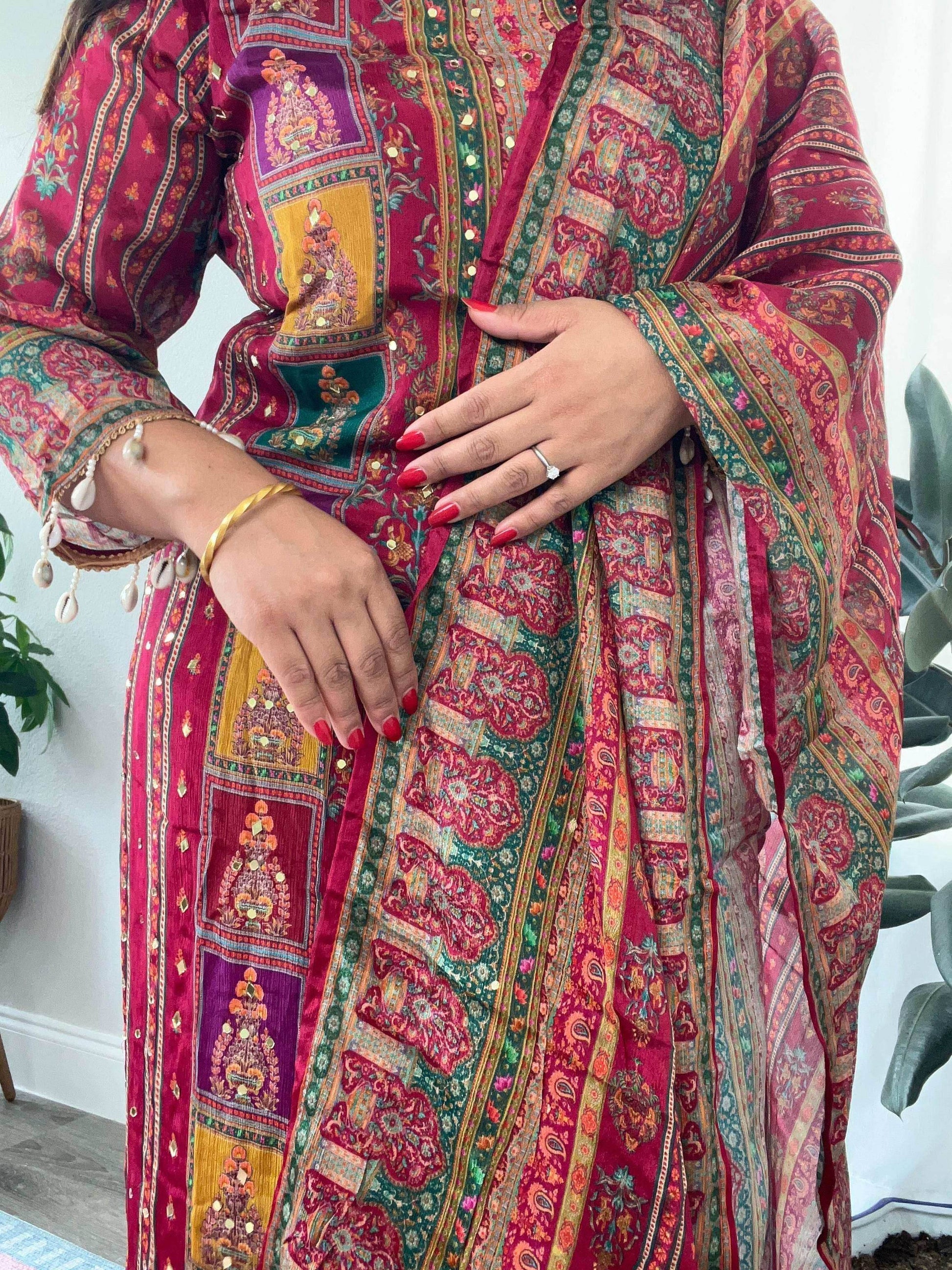 Rajasthani print Kurtha set - Bungma Wares